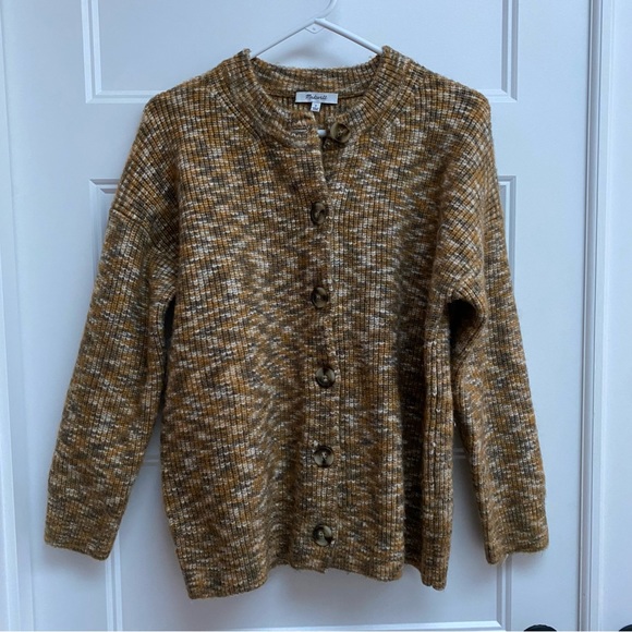 Madewell Space-Dyed Winstead Cardigan Sweater - Picture 6 of 10